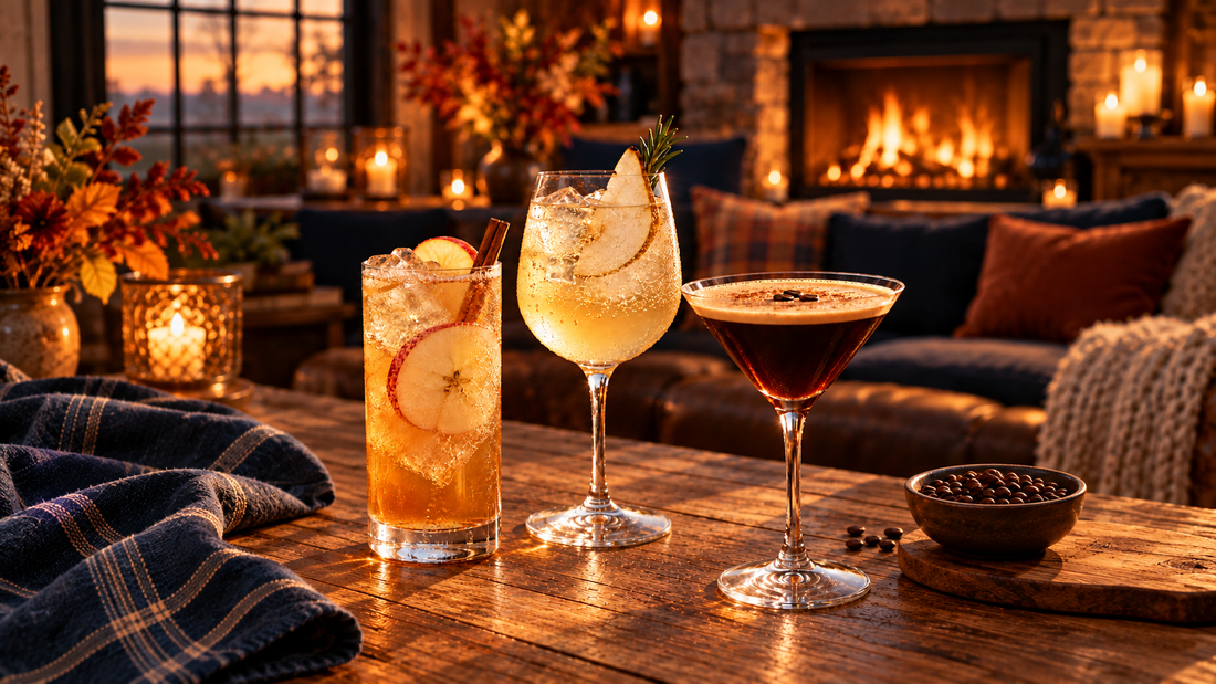 Golden Hour, Poured: 3 Fall Cocktails &amp; Mocktail Twists