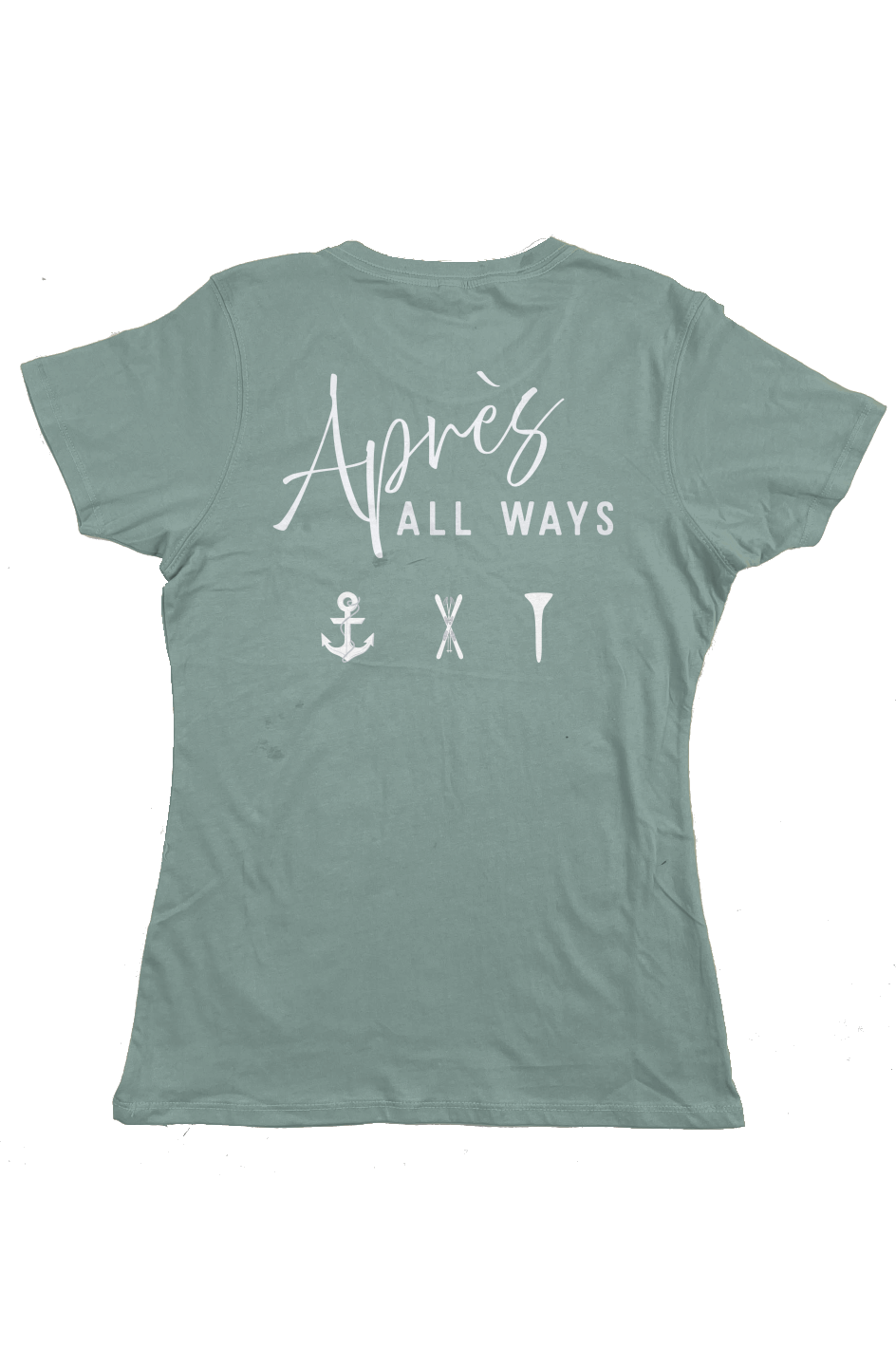 Apres All Women's Womens Classic T Shirt white graphic 