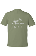 Apres All Ways Unisex Eco T Shirt white graphic 