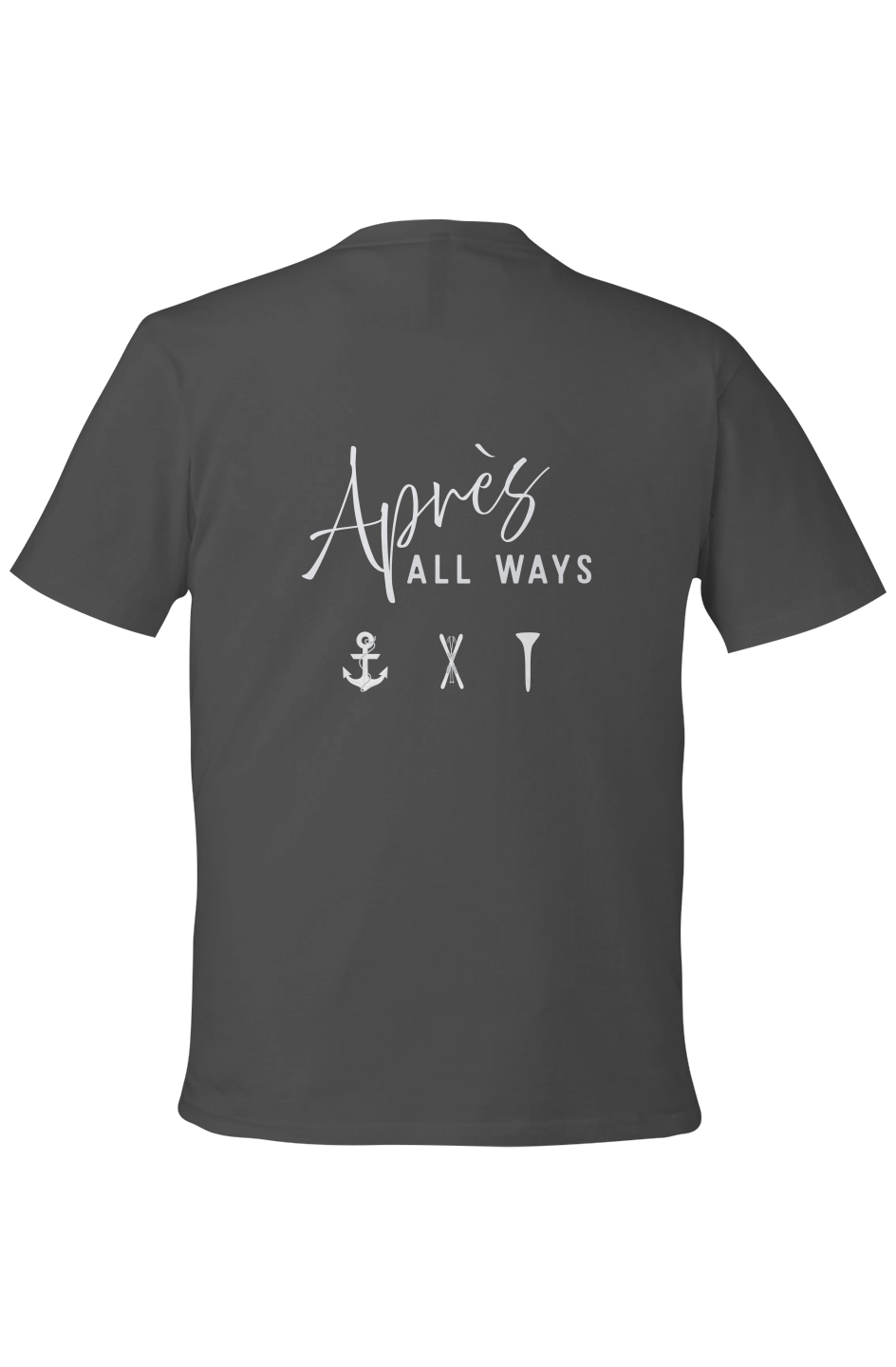 Apres All Ways Unisex Eco T Shirt white graphic 