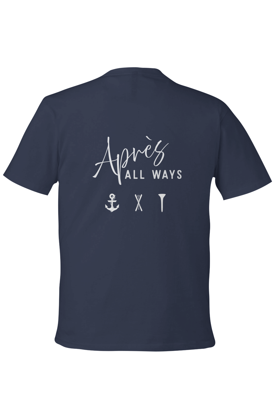 Apres All Ways Unisex Eco T Shirt white graphic 